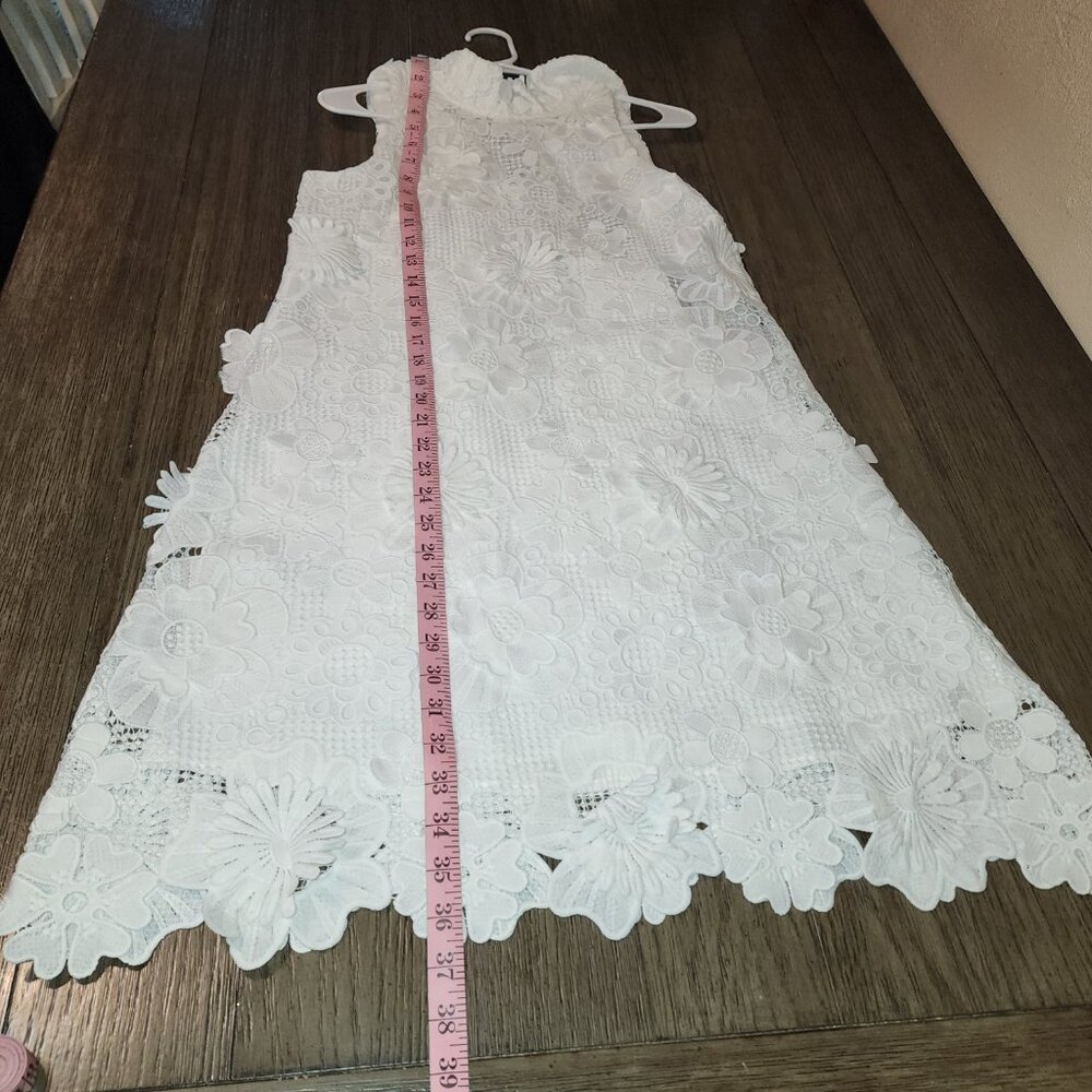 Tuckernuck Blanc Guipure Lace Blythe Dress NWT XS - Picture 2 of 9